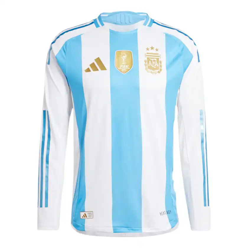 Camiseta Argentina 1ª 2024 Manga Larga