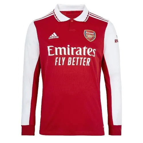 Camiseta Arsenal 1ª 2022/2023 Manga Larga