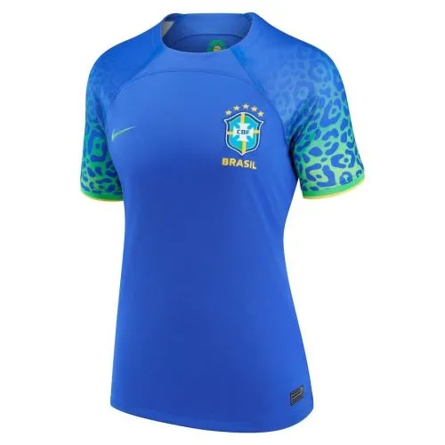 Camiseta Brasil 2ª Mujer 2022