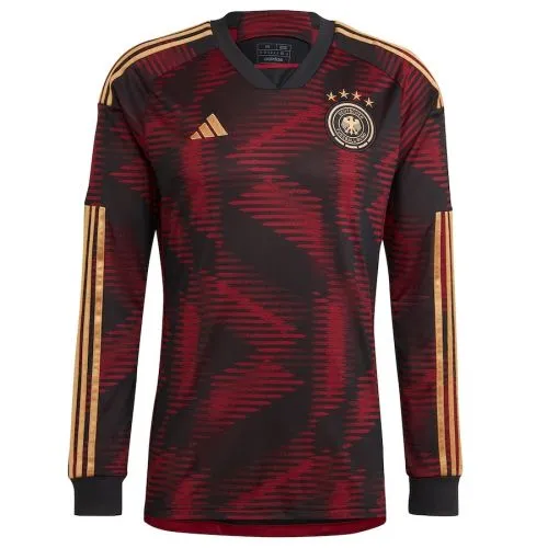 Camiseta Alemania 2ª 2022 Manga Larga