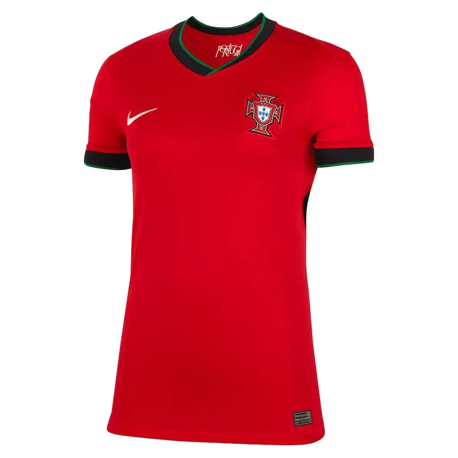 Camiseta Portugal 1ª 2024 Mujer