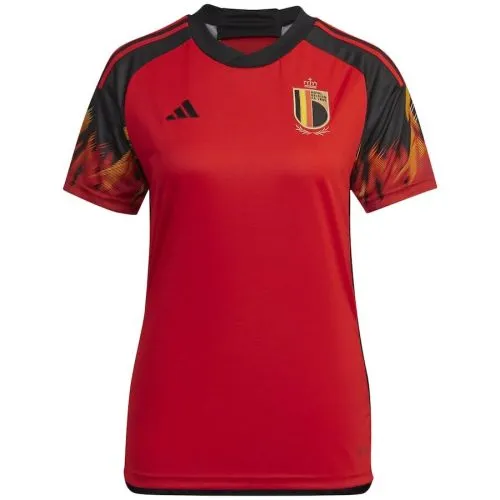 Camiseta Bélgica 1ª 2022 Mujer