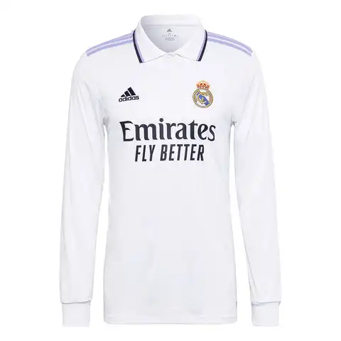 Camiseta Real Madrid 1ª 2022/2023 Manga Larga